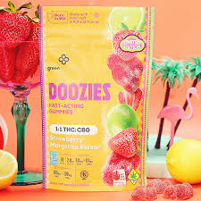 Doozies | Gummies 10PK | Strawberry lime | 100mg | .1g by Green Revolution - edibles cannabis product