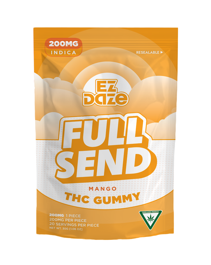 Full Send 200mg Single Gummy - Mango
