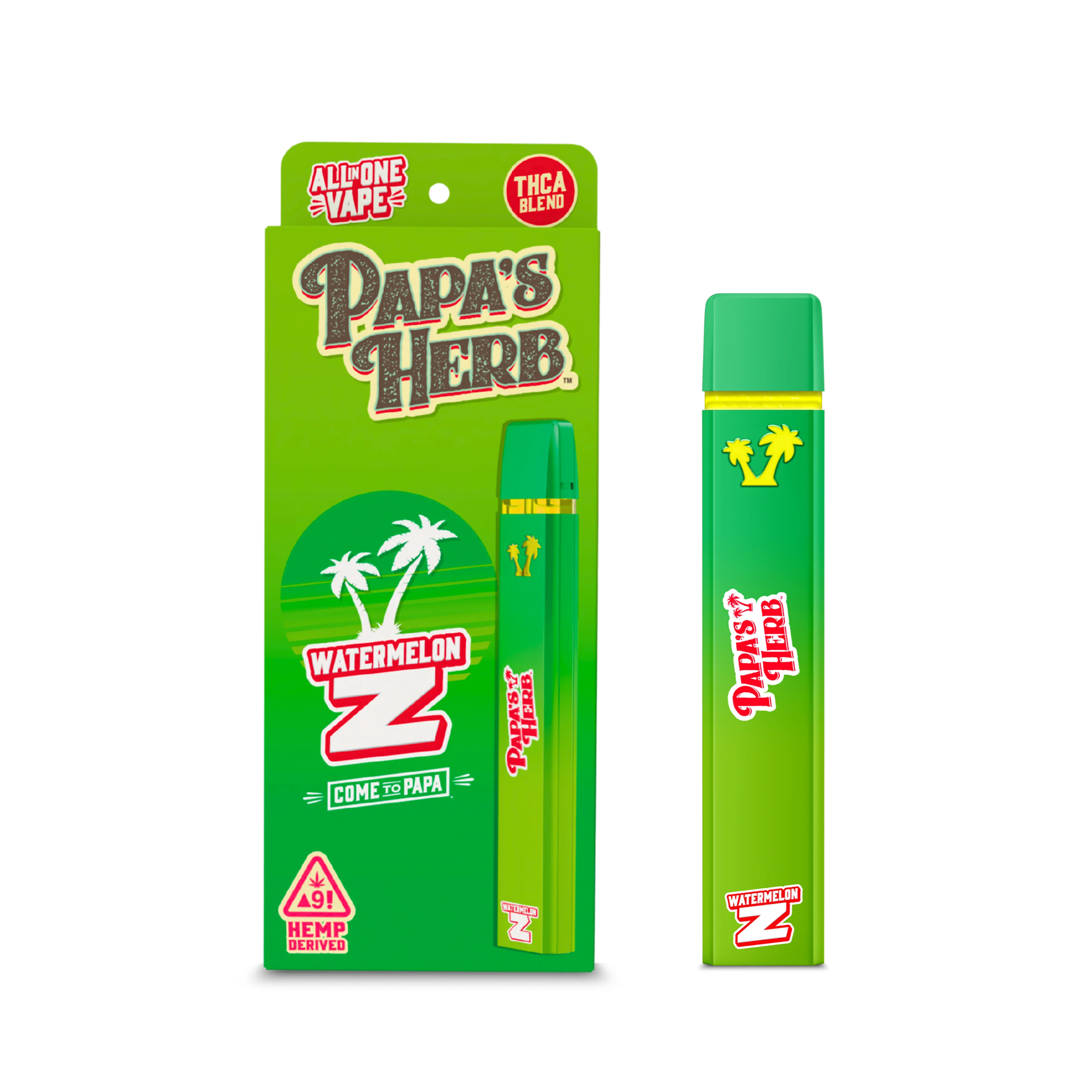 Papa's Herb | Watermelon Z | All-In-One Vape 1g