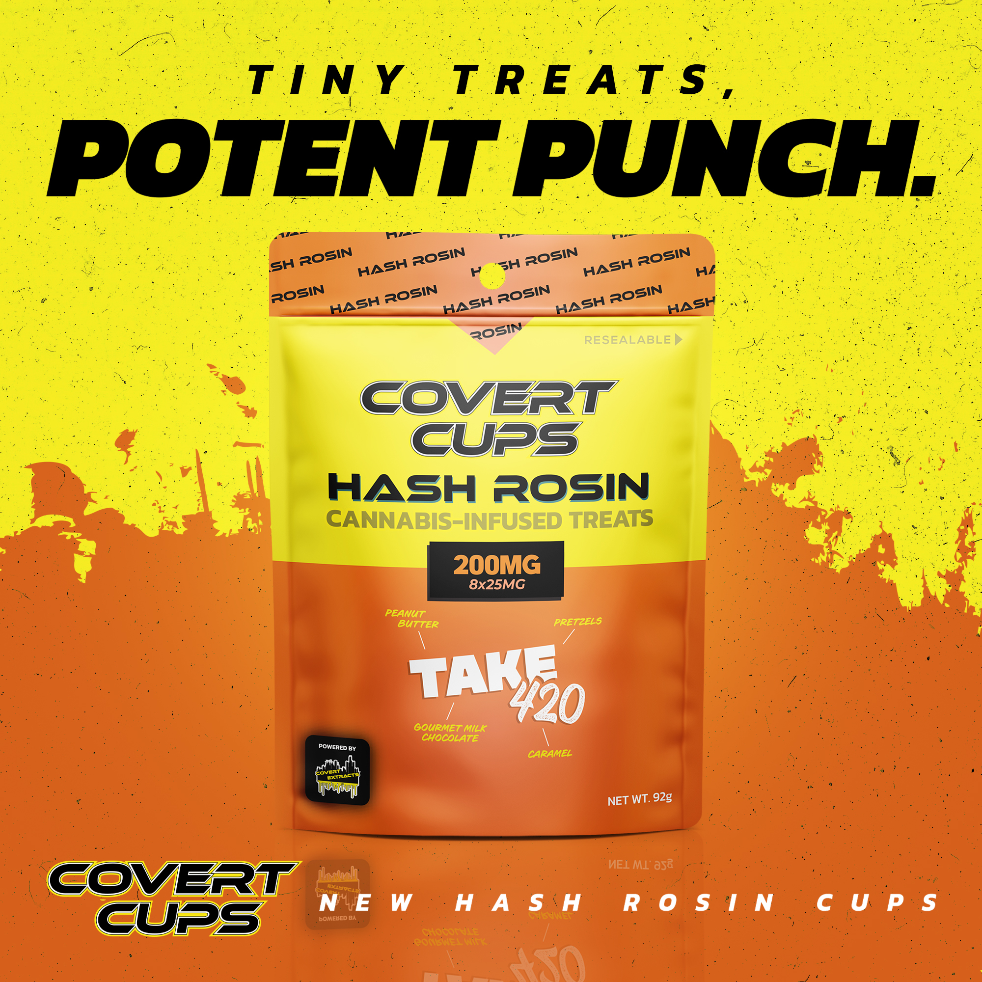 Take420 | Infused Rosin Edibles | 200mg | Hybrid