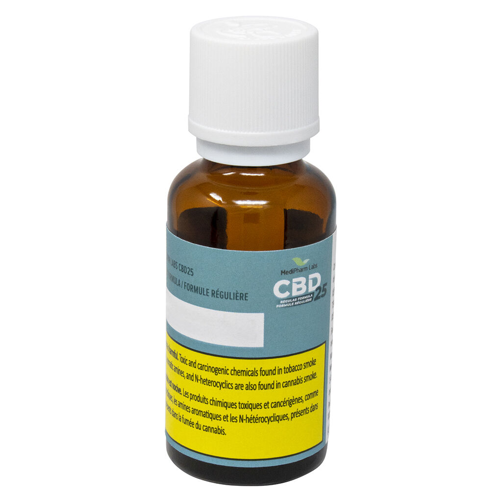 MediPharm | CBD 25 Regular Formula Oil | 30mL