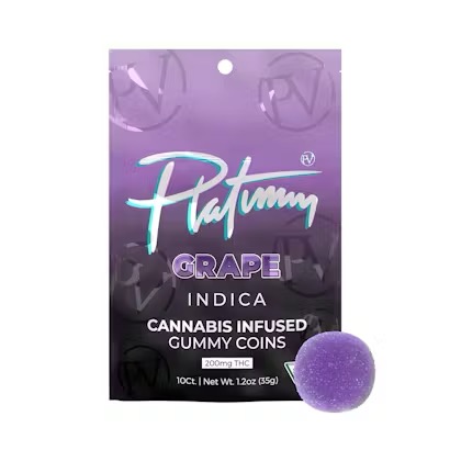 Platinum Vape | 200MG Gummies | Grape