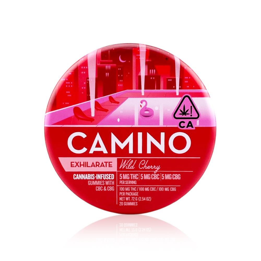 Gummies | Wild Cherry 'Exhilarate' Gummies (100mg THC)