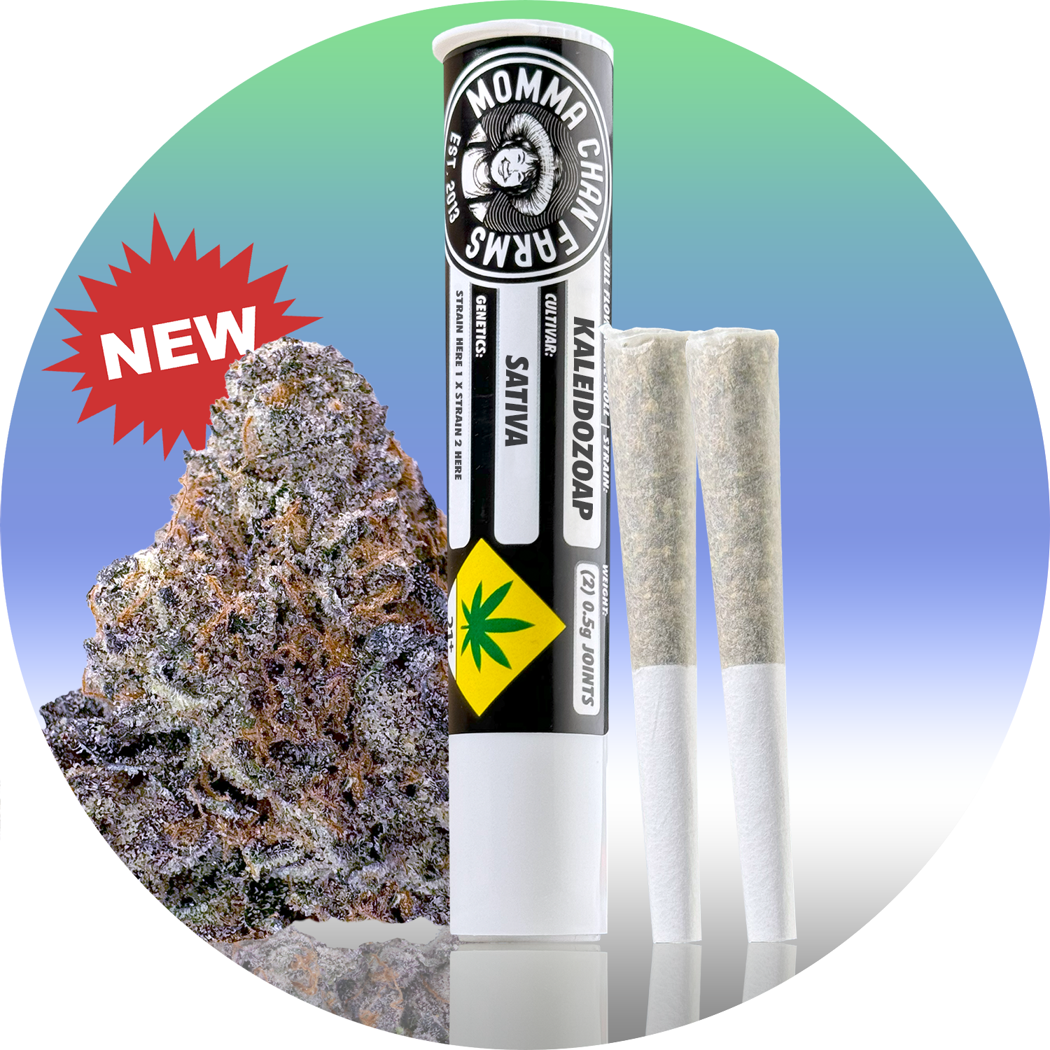 Momma Chan Farms - Pink Guava Preroll 2pk