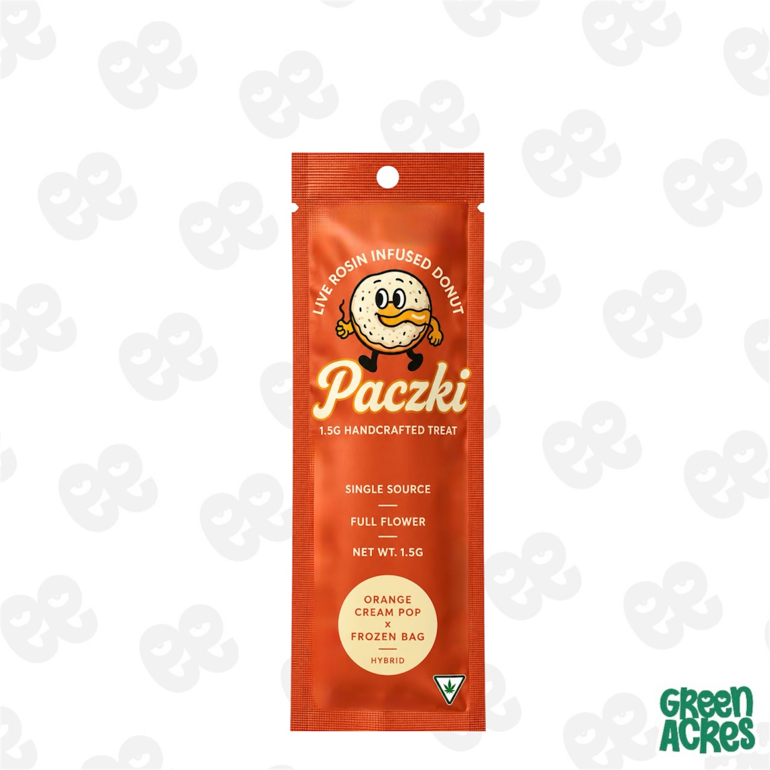 Paczki: Orange Cream Pop X Frozen Bag 1.5G Live Rosin Donut