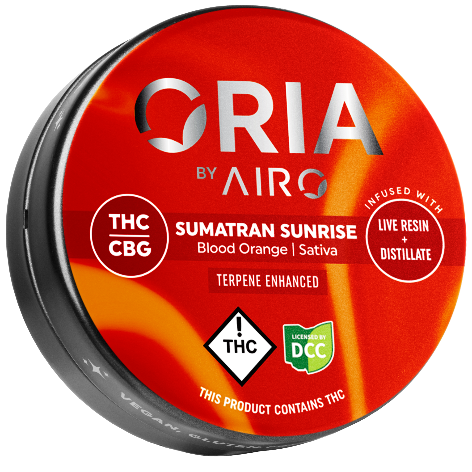 Airo Oria | 10 pack | 2:1 THC:CBG Sumatran Sunrise Gummies