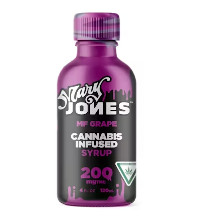Mary Jones Syrup 200mg - MF Grape