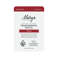 Mary's Medicinal Patch Recover 20mg THCA