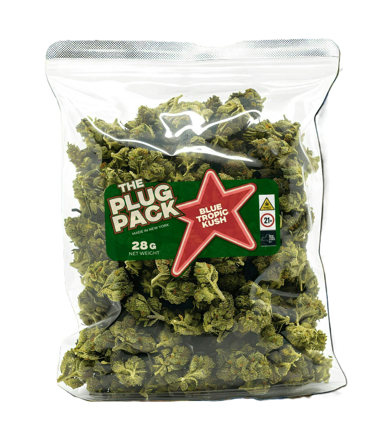 The Plug Pack | Blue Tropic Kush | XL Flower Pack 28g