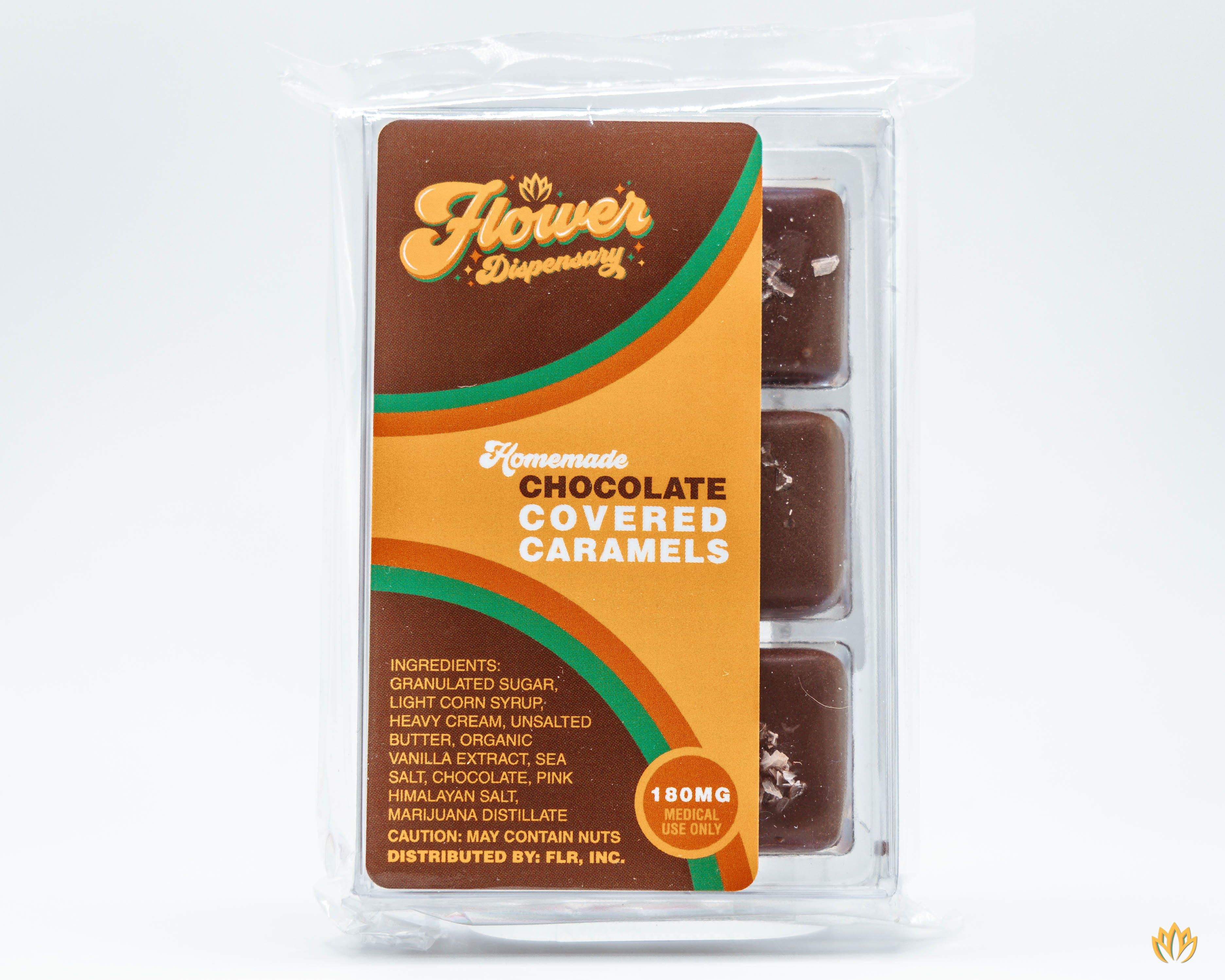 Chocolate Covered Caramel 180mg 6ct