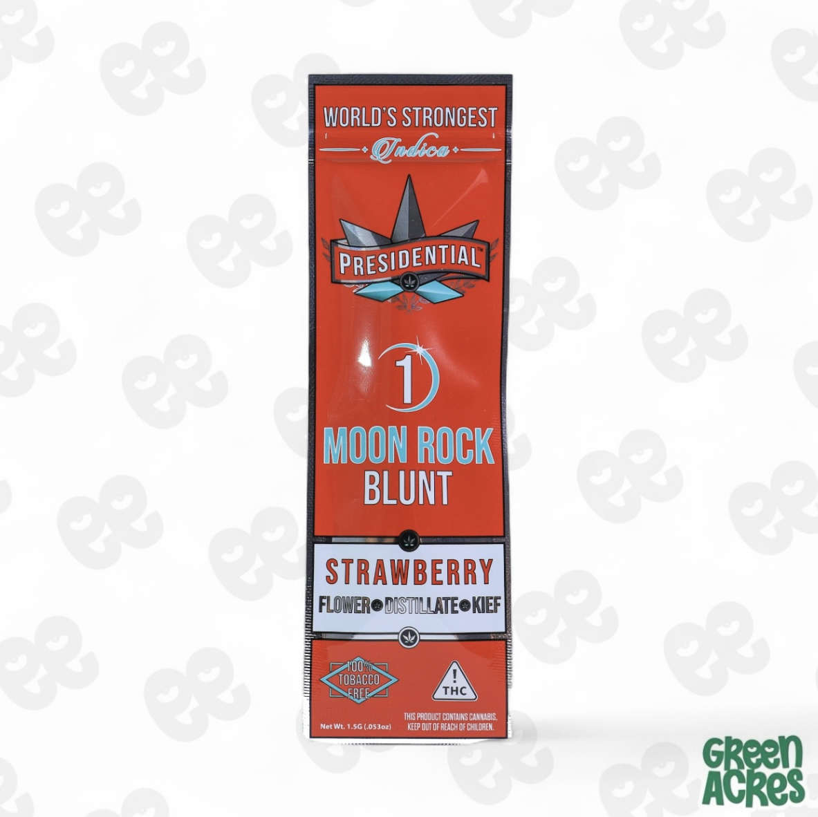 Strawberry 1.5G Moon Rock Infused Blunt