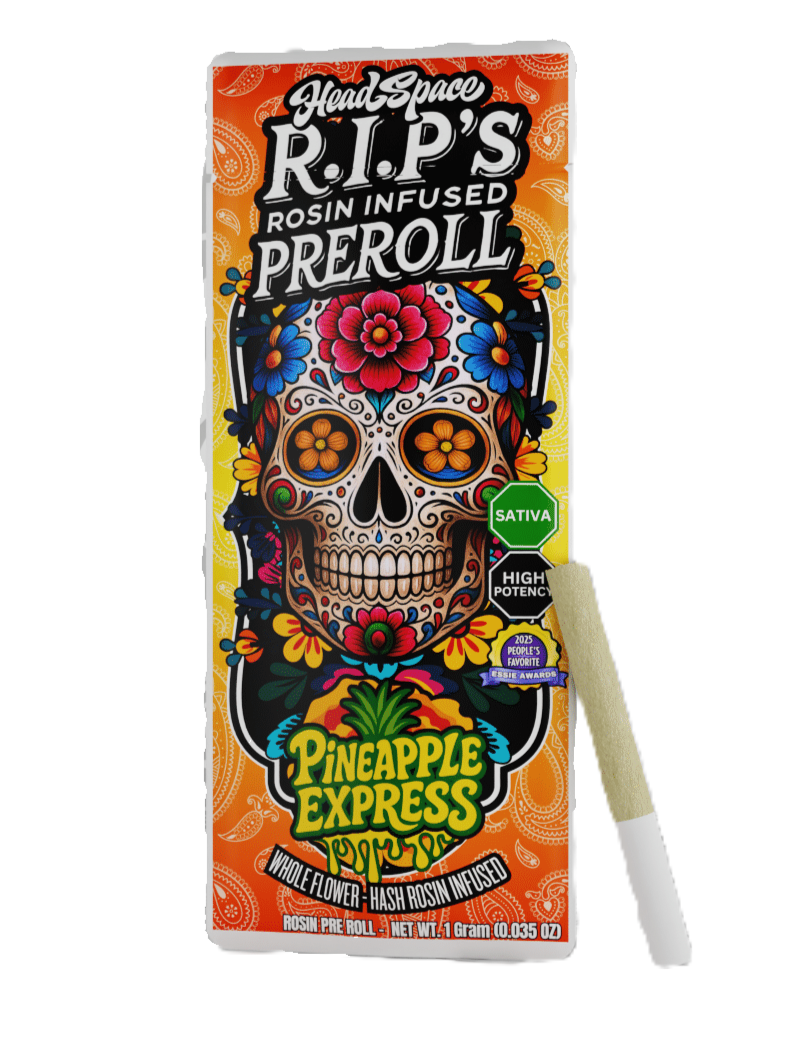 Pineapple Express Rosin Infused Pre-Roll | 1g | R.I.P