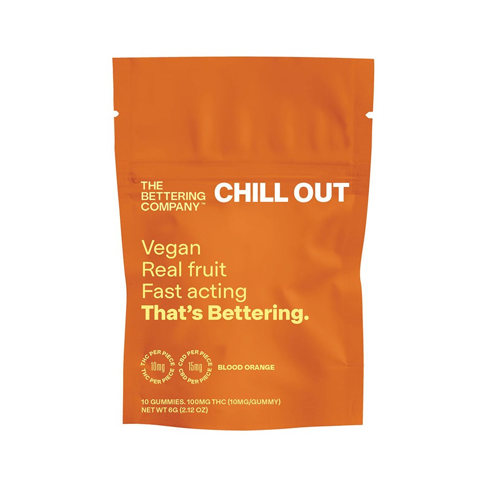 Orange Thc Cbd Chill Gummies