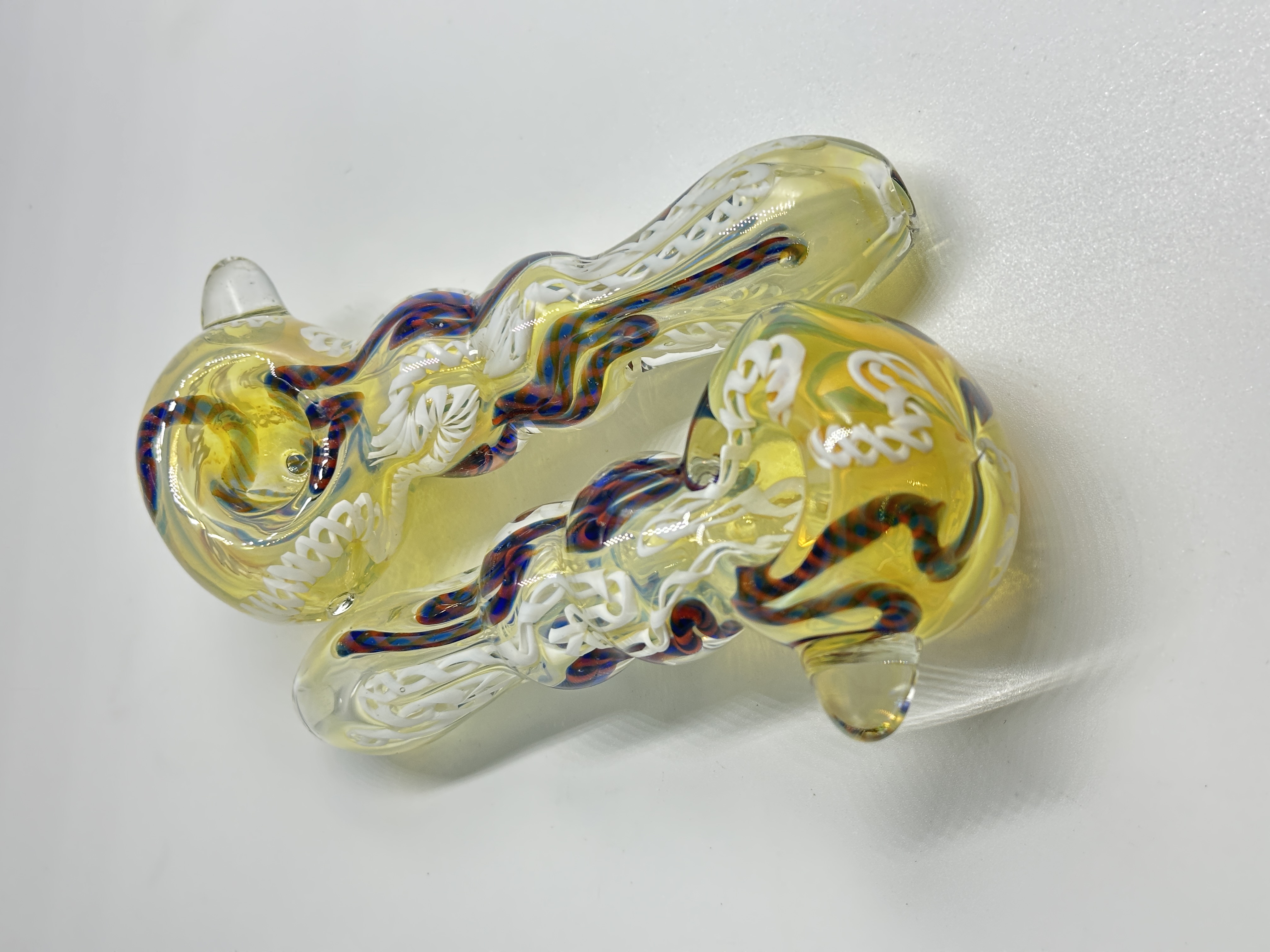 Artisan Swirl Glass Bowl