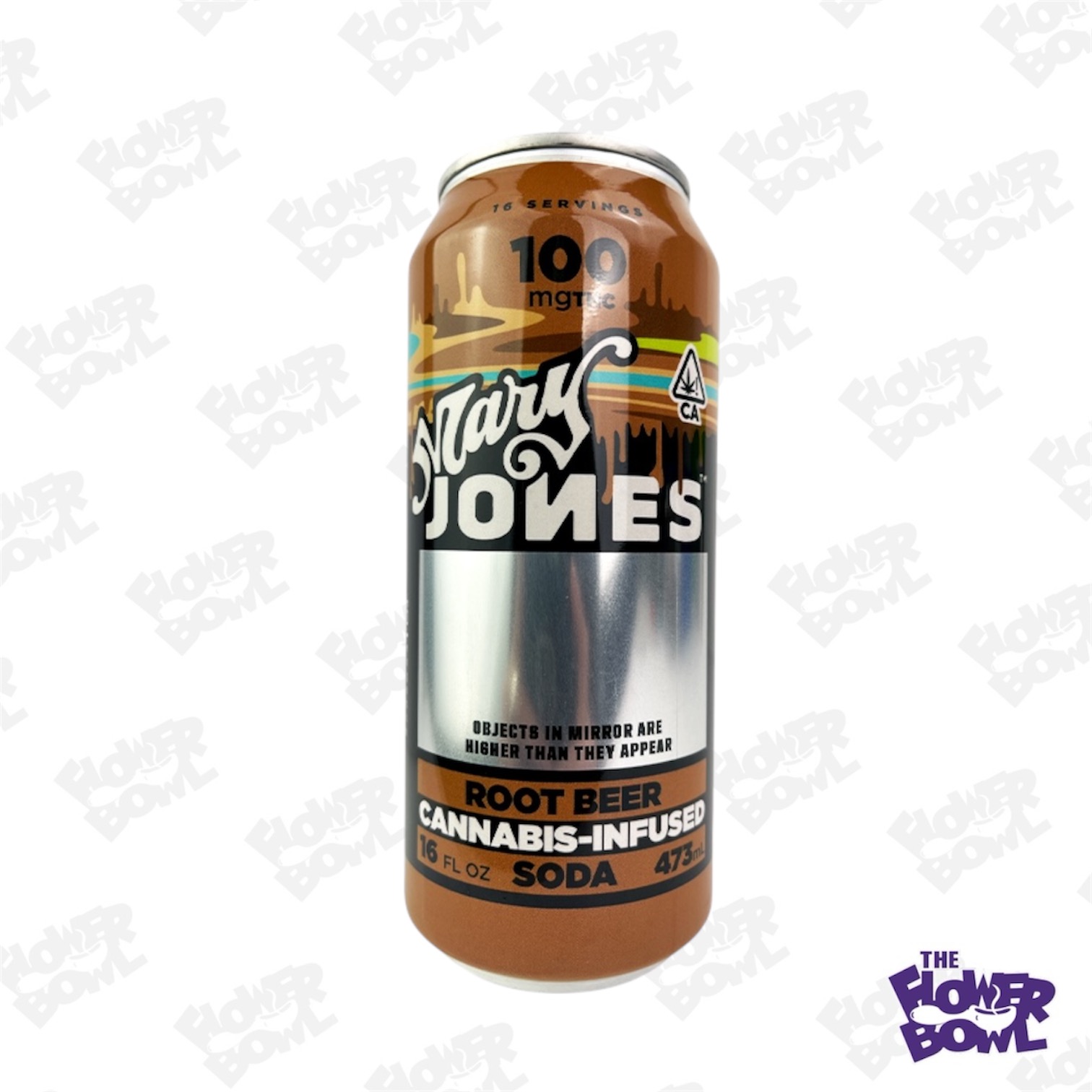 Mary Jones: Root Beer 100mg Soda