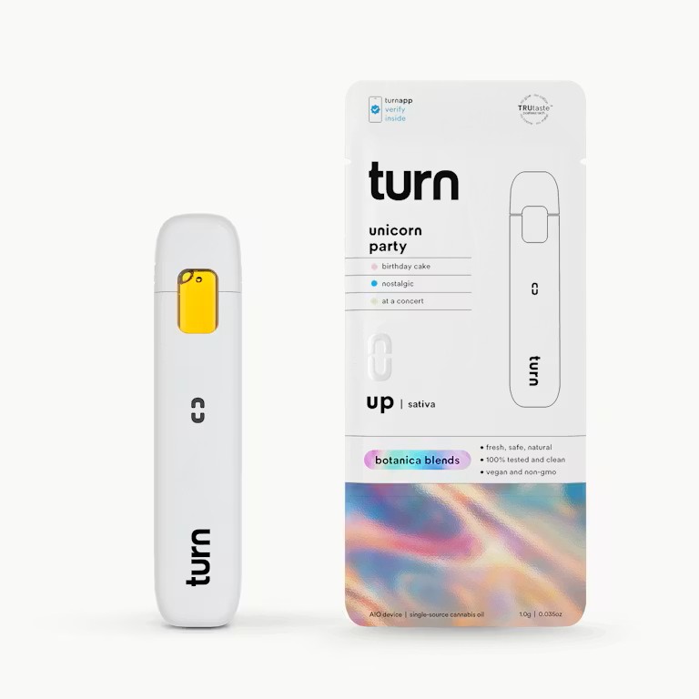 Turn - Unicorn Party (Up) AIO Disposable Vape - 1g