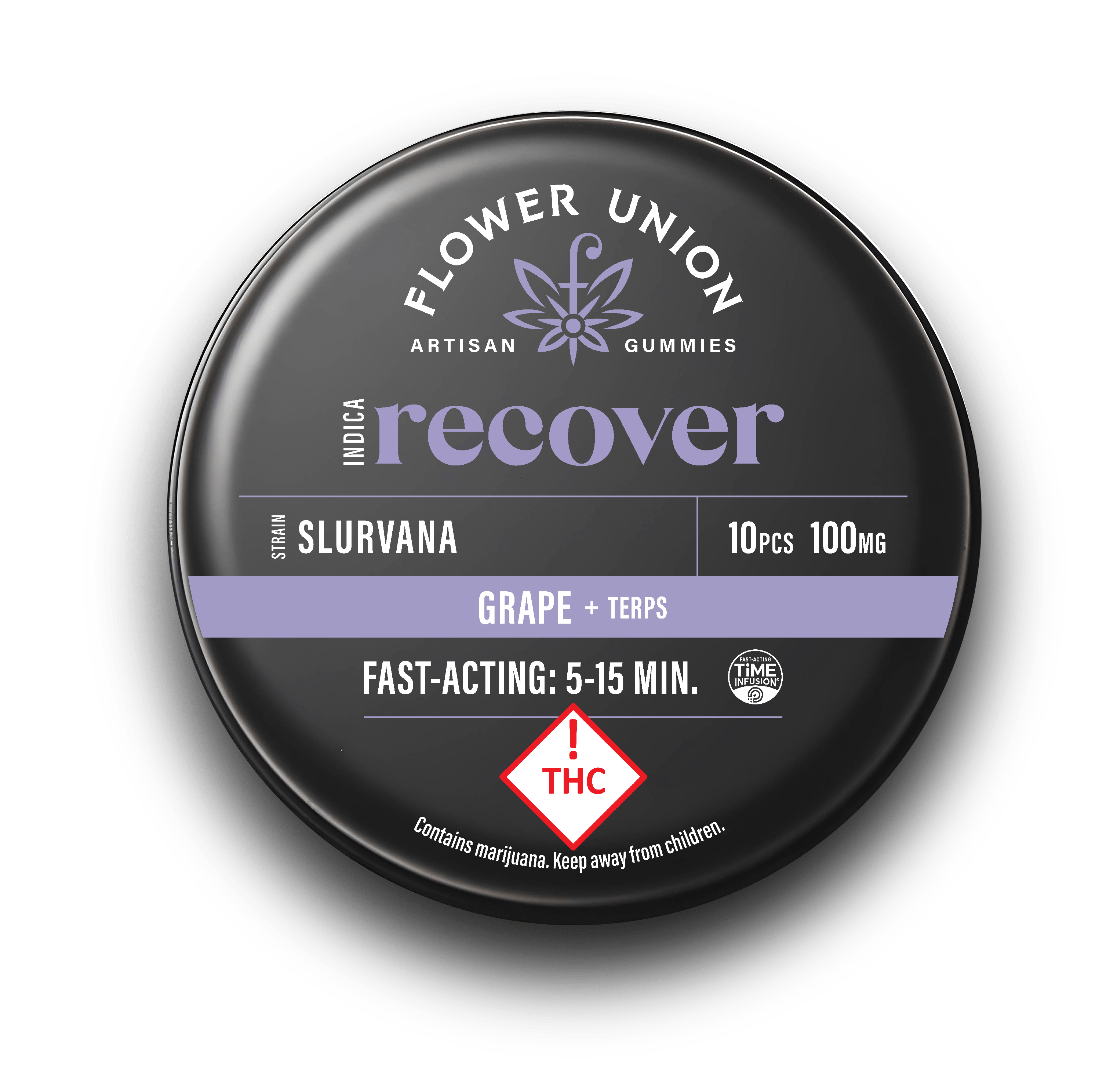 Grape Recover Gummies