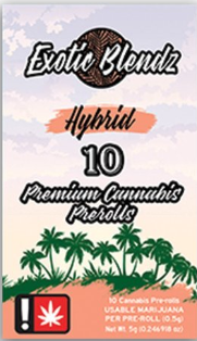 PREROLL - 0.5G x 10 - HYBRID - HELADO DE PLANTANO