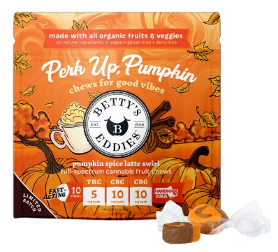 Pumpkin Spice Latte: Chews 10pk 50mg