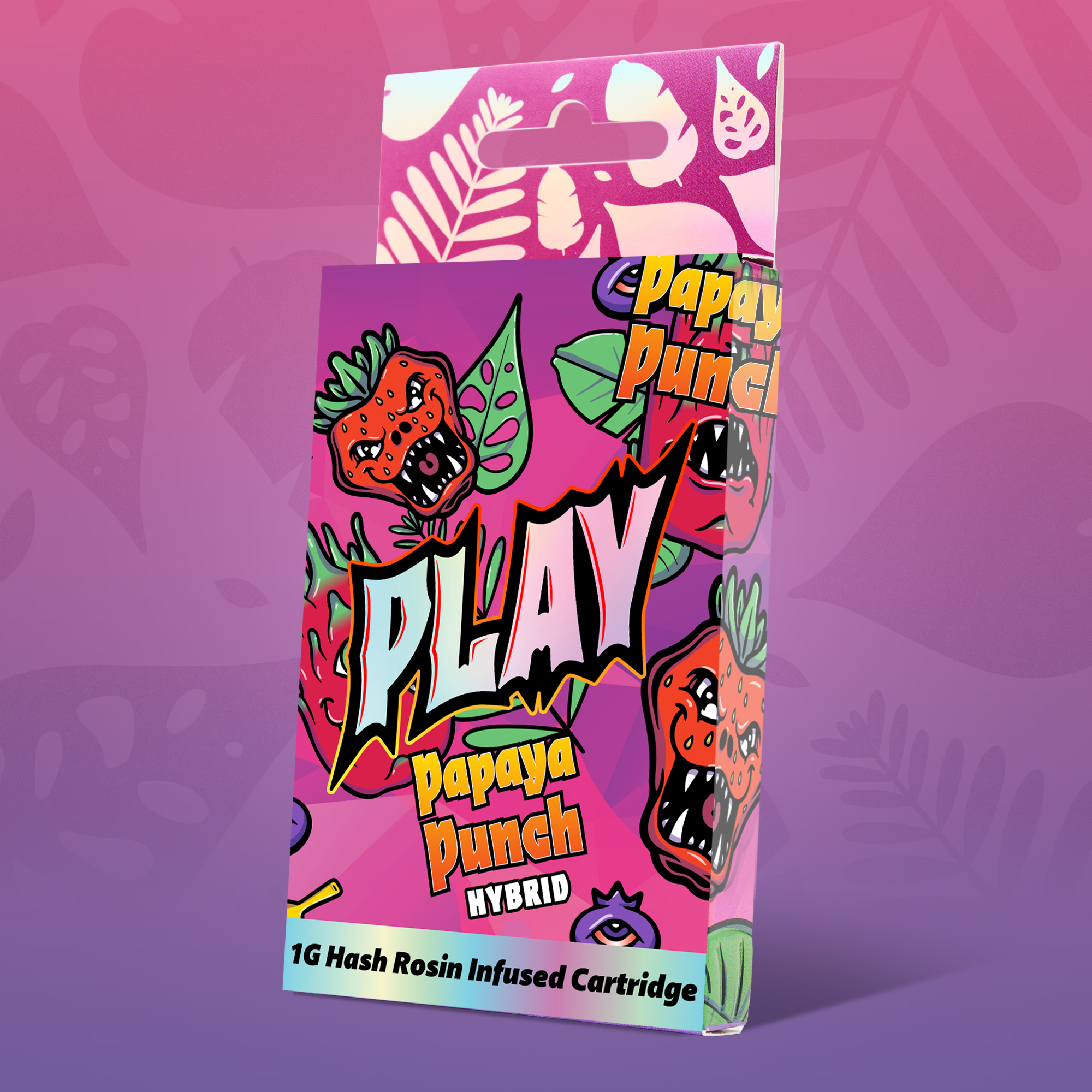 Play Cannabis Papaya Punch Rosin Infused Distillate