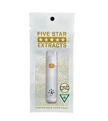 5 Star Disposable Nuclear Lemon Live Sugar Sauce Vape Cart