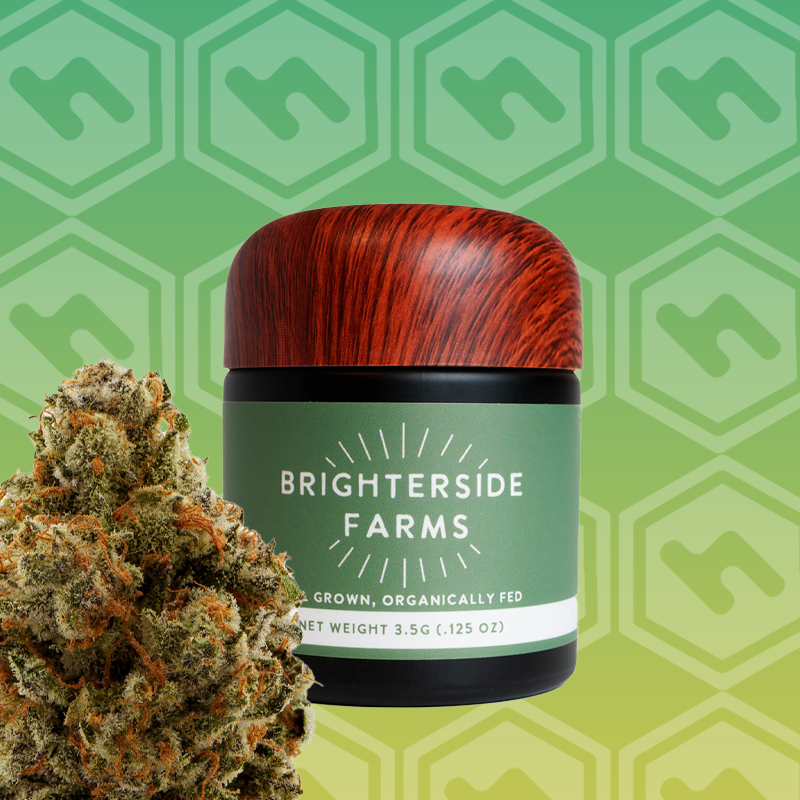 Brighterside Farms | Apple Fritter | 3.5g