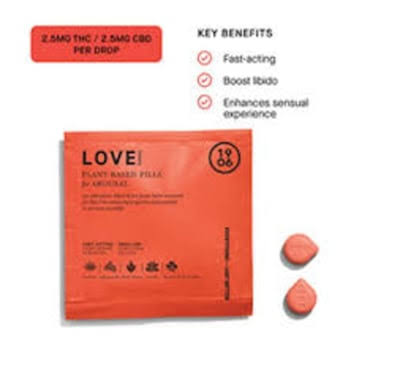 1906 - LOVE - Pouch 4pk