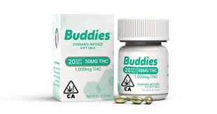 THC CAPSULES - 50MG - 20CT