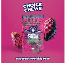 CHOICE CHEWS | SUPER SOUR PRICKLY PEAR | INDICA | 200MG