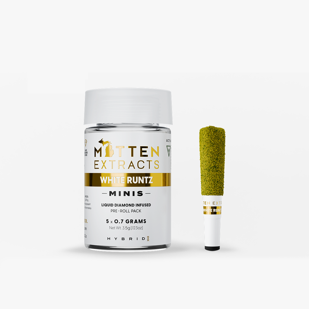 White Runtz .7g Infused Pre-Roll Minis - 5 Pack