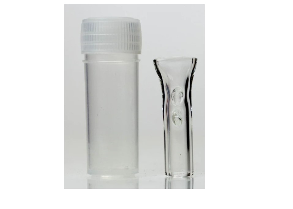 Flat Lip Glass Tips- 25mm
