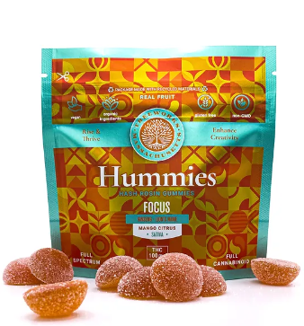 Mango Citrus Hash Rosin Gummies