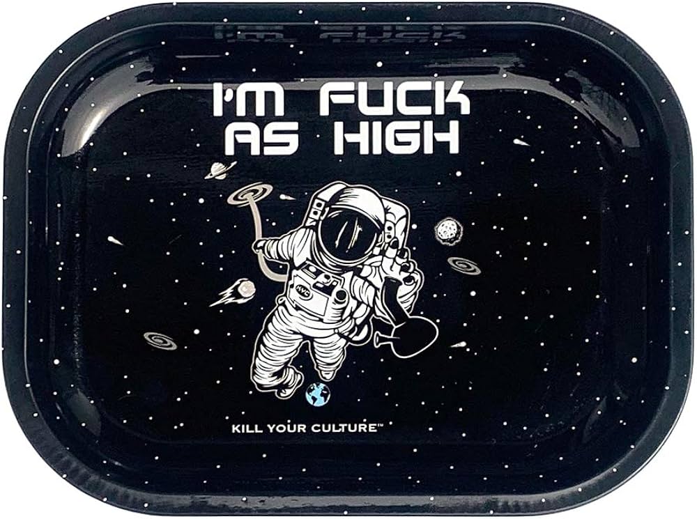 Metal Rolling Tray Fuck As