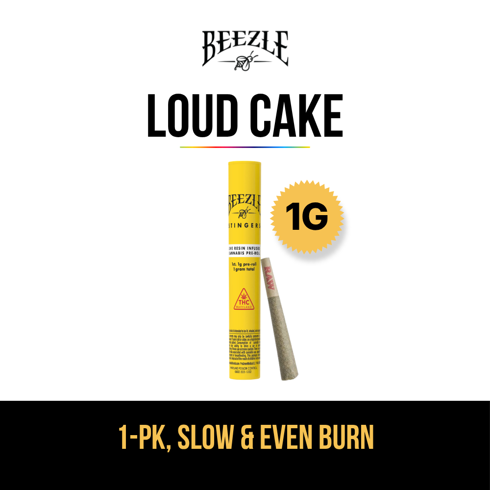 Loud Cake 1G Live Resin Infused Stingers