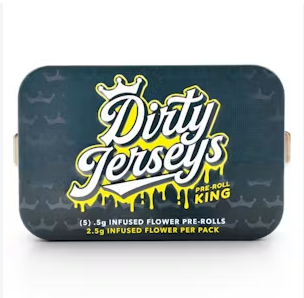 Dirty Jerseys - Black Maple Sherbanger w/Diamonds - 5pk Infused