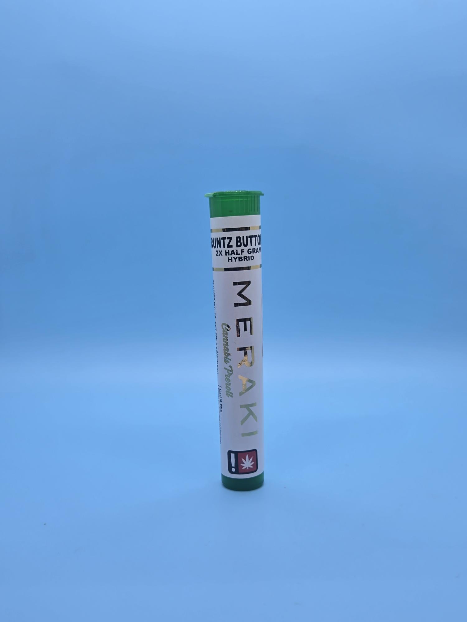 MERAKI - PREROLL - 0.5G x2- HYBRID - RUNTZ BUTTONZ