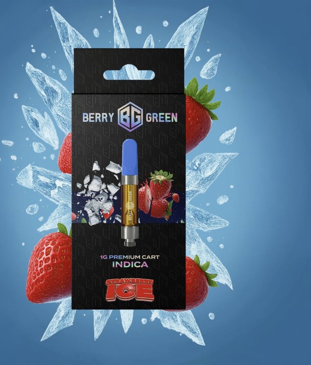 Berry Green Cartridge Strawberry Ice