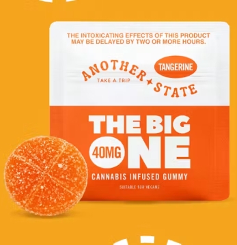 *PROMO* Another State - Tangerine - 40mg - Edible