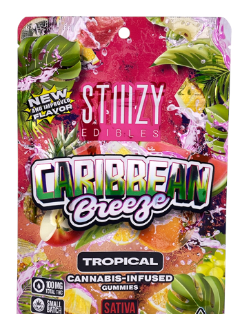 (00069) 100mg Caribbean Breeze Gummies