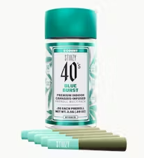 (00076) Blue Burst Infused PreRoll 4 pack