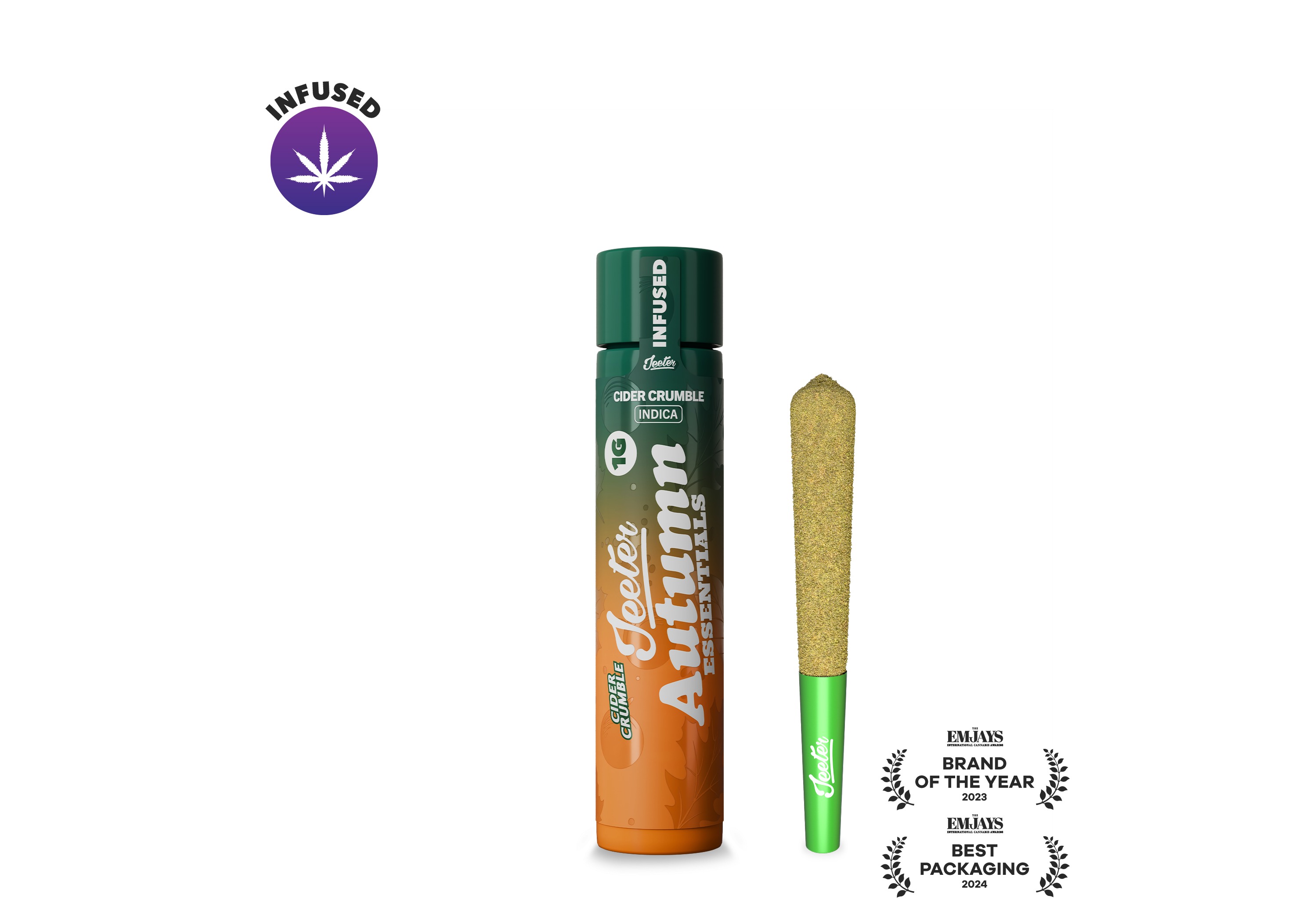 Cider Crumble | Infused Pre-Roll | 1g