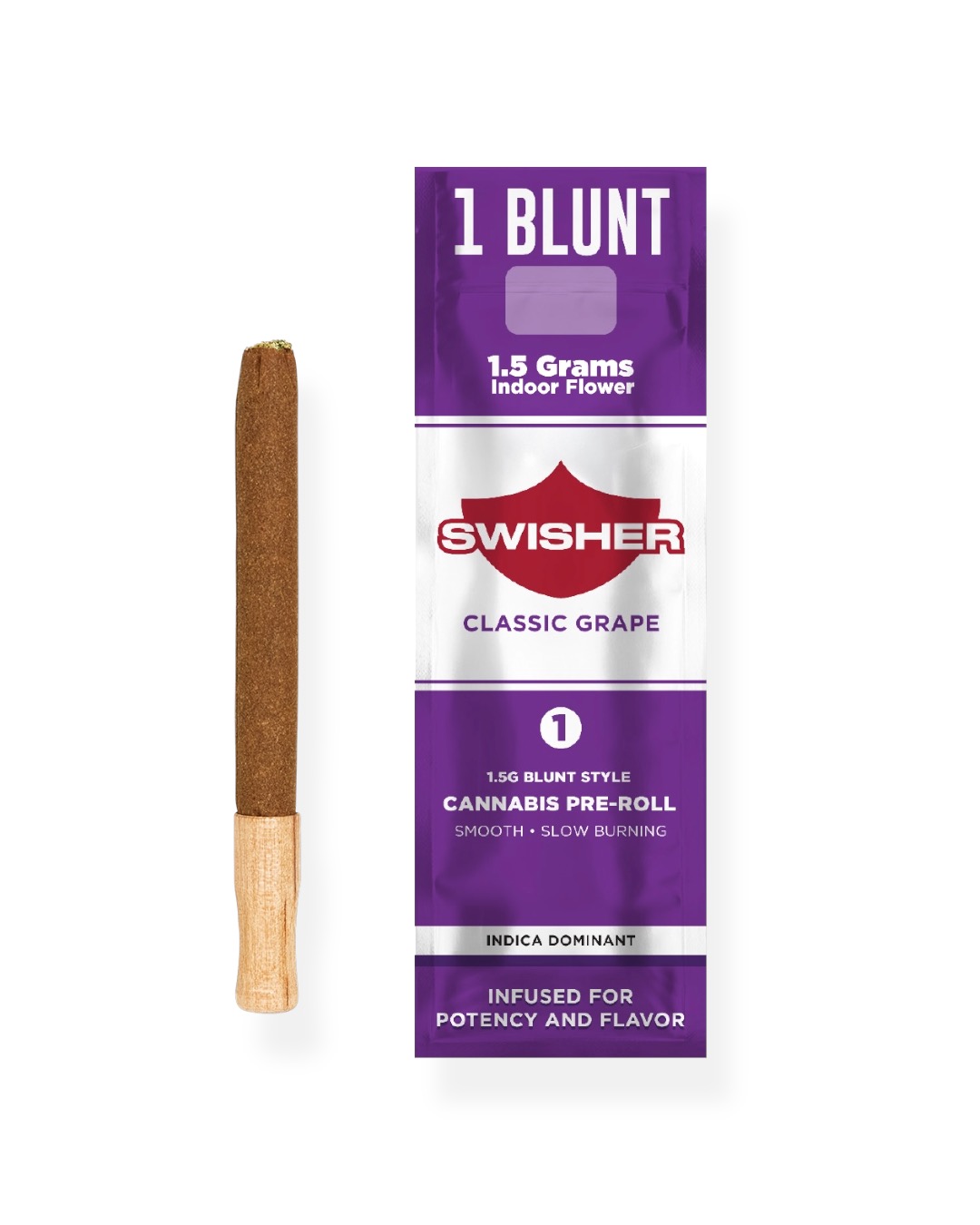 Swisher - 1.5g Infused Preroll - Classic Grape