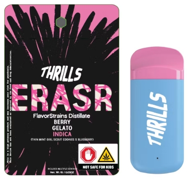Thrills ERASR - Berry Gelato - 1g - Disposable Vape