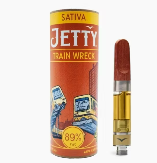 Jetty Train Wreck High THC Cart