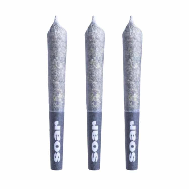 Soar - Death Punch Pre-Rolls - Indica - 3x0.5g