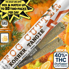 Kosher Tangie Distillate Infused | Pre Rolls 2pk
