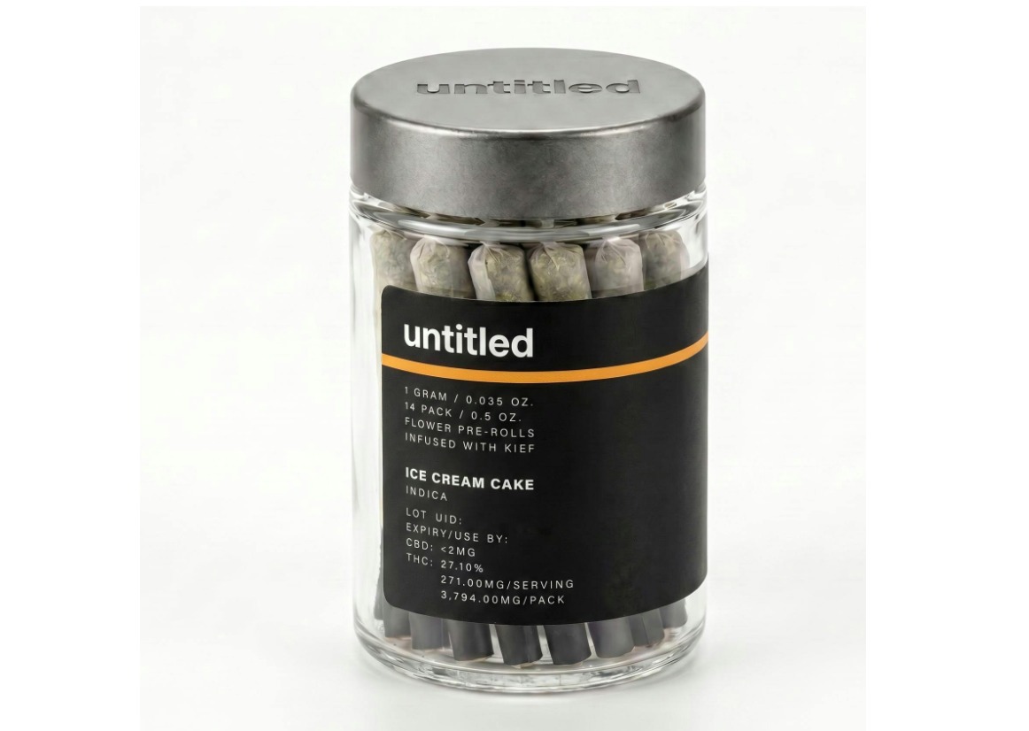 Untitled | Ice Cream Cake | Kief Infused Pre Roll 14pk