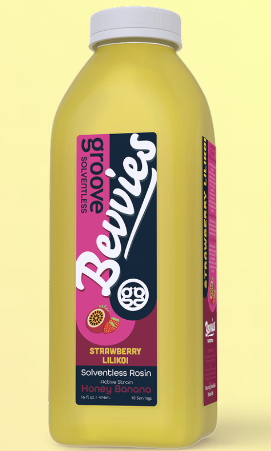 Strawberry Lilikoi Solventless THC Beverage