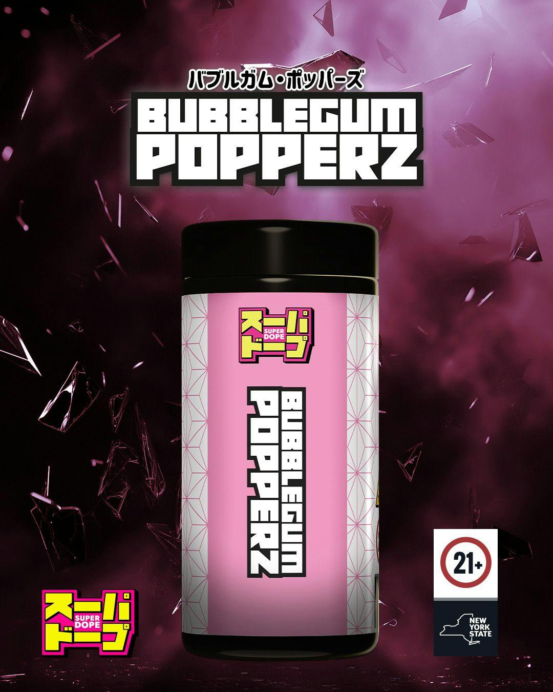 Flower Bubblegum Popperz