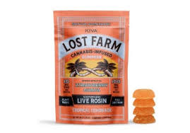 Lost Farm | Tropical Lemonade X Ztrawberry Guava | Live Rosin | 100mg | 10ct | .1g by Lost Farm - edibles cannabis product